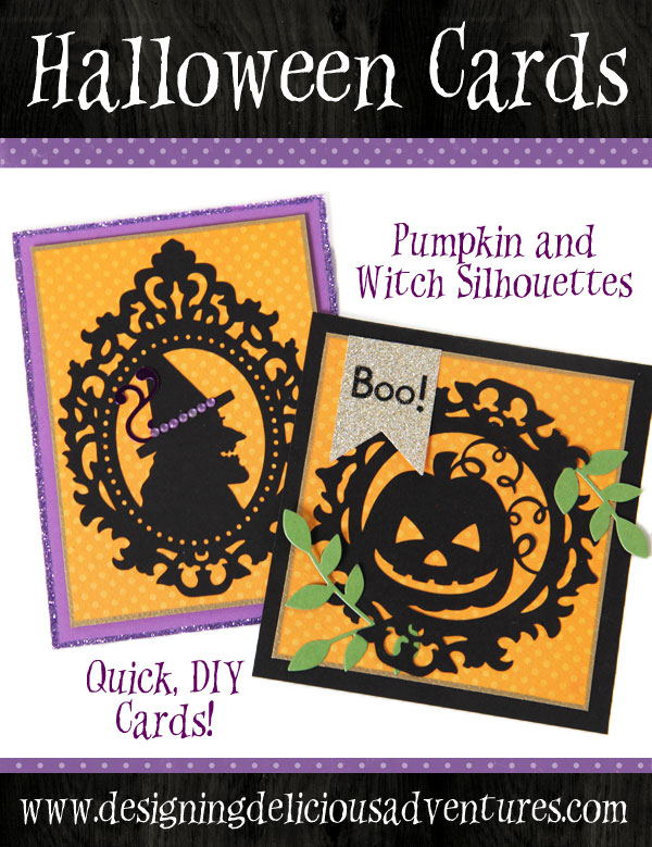 Halloween Silhouette Cards