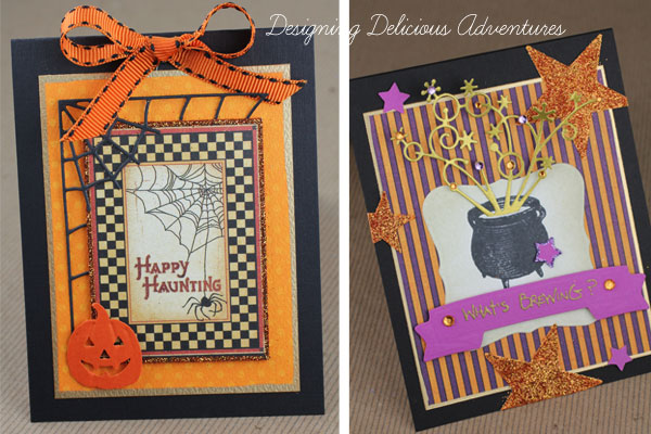Halloween Cards at Checkered Cottage