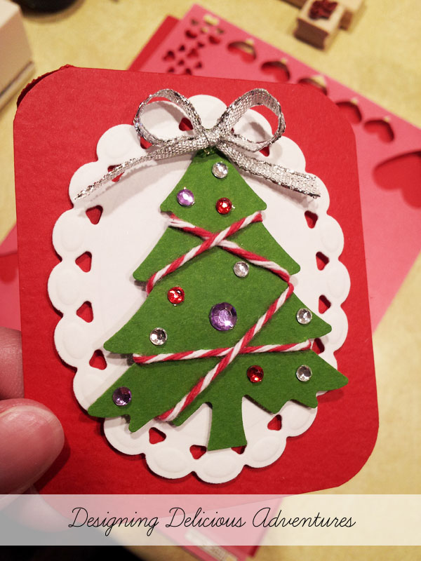 Christmas Tree Tag Card