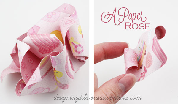 Mother's Day Paper Rose