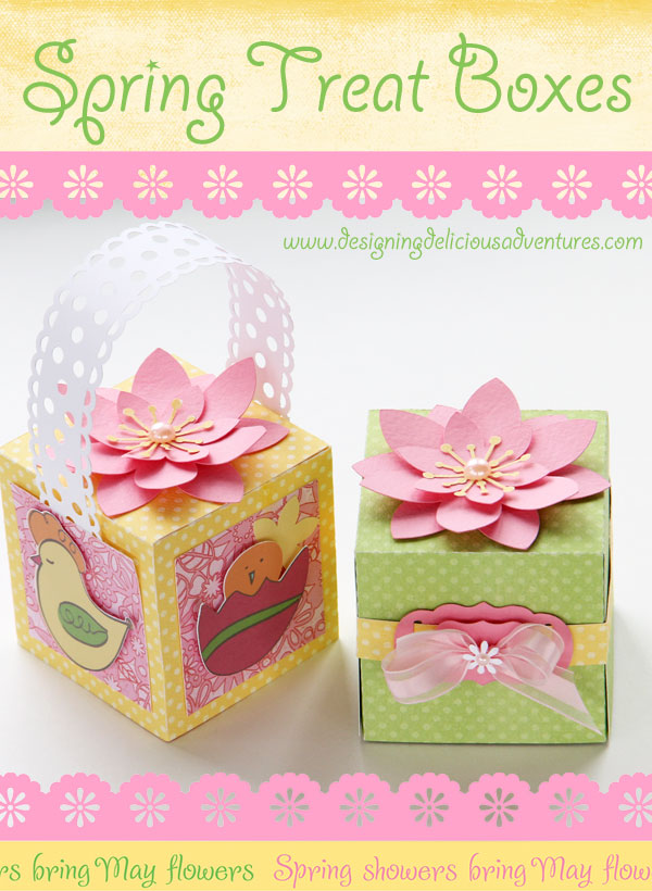 Create Inspiration Party- Spring Treat Boxes