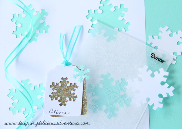Snowflake Gift Tag Tutorial