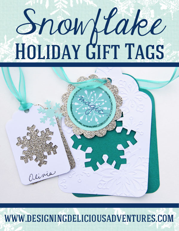 Snowflake Holiday Gift Tags