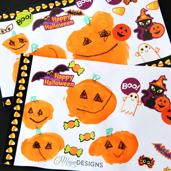Toddler Pumpkins and Art Project Ideas